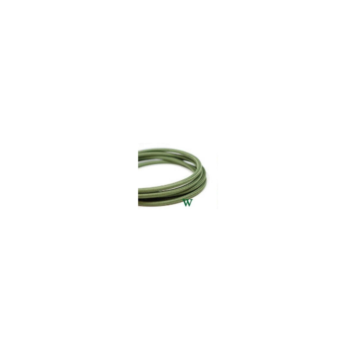 Vintage-Khaki-gewebter Elektrodraht im Retro-Look