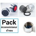 Pack économie d'eau universel robinet et douche