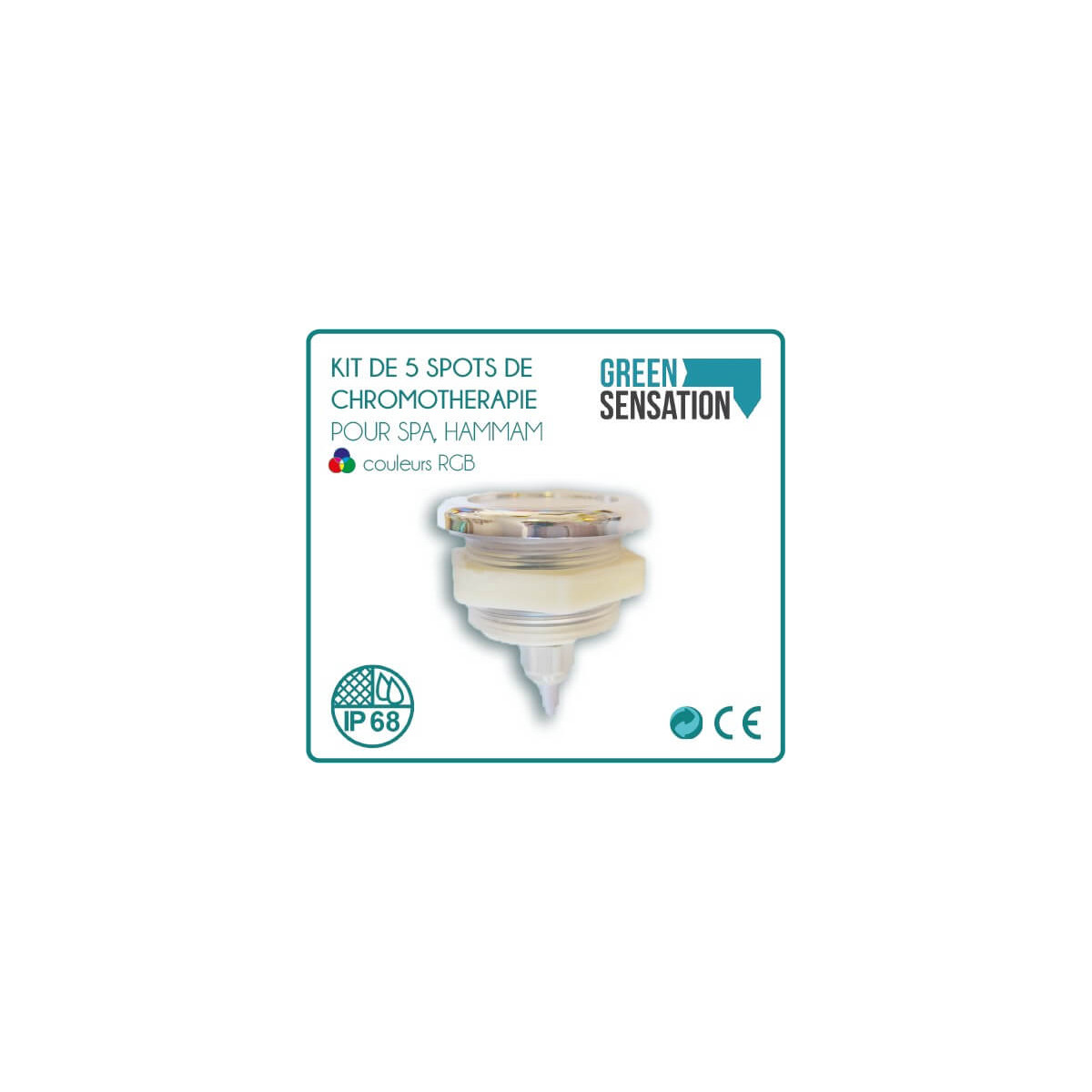 leuchtfleck-kit-mit-5-chromotherapie-strahlern-für-hammam-sauna-spa-und-whirlpool Balneo-Therapie-kit