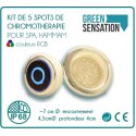 leuchtfleck-kit-mit-5-chromotherapie-strahlern-für-hammam-sauna-spa-und-whirlpool Balneo-Therapie-kit