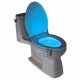 Pack of 3 led lights 8 colors for WC motion for Bowl, seat toilet