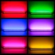 Set of 3 strips led colors 1 m RGB with remote control waterproof IP65 + transformer offered!