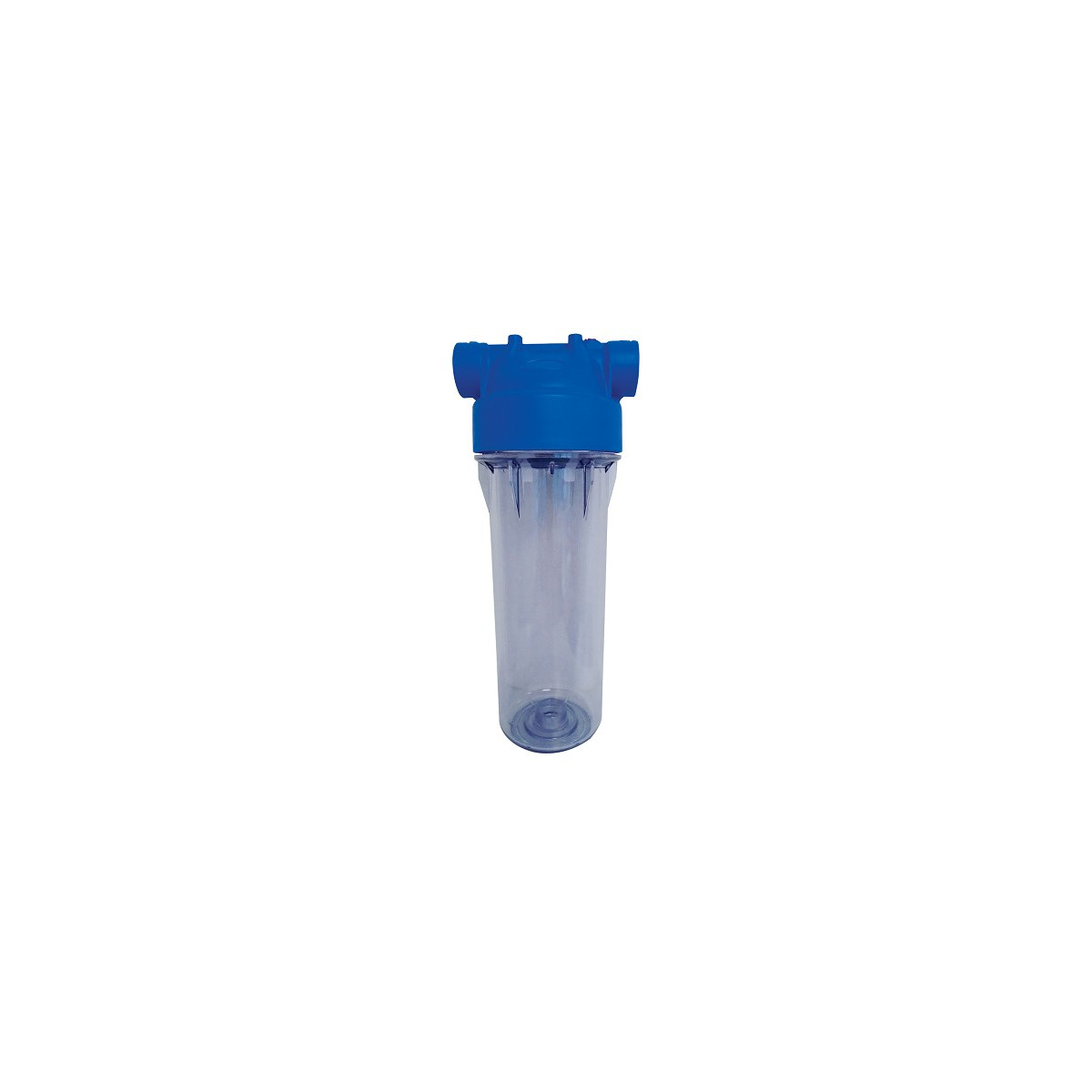 Portafiltro transparente versátil de 9 3/4 con soporte de montaje