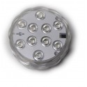 Pack de 3 Spots submersibles lumières LED ip68 environnement humide controllable à distance 16 couleurs 
