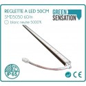 Réglette à LED Blanc Neutre  waterproof 50cm + transformateur offert !