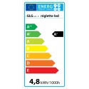 Réglette à LED Blanc Neutre  waterproof 50cm + transformateur offert !