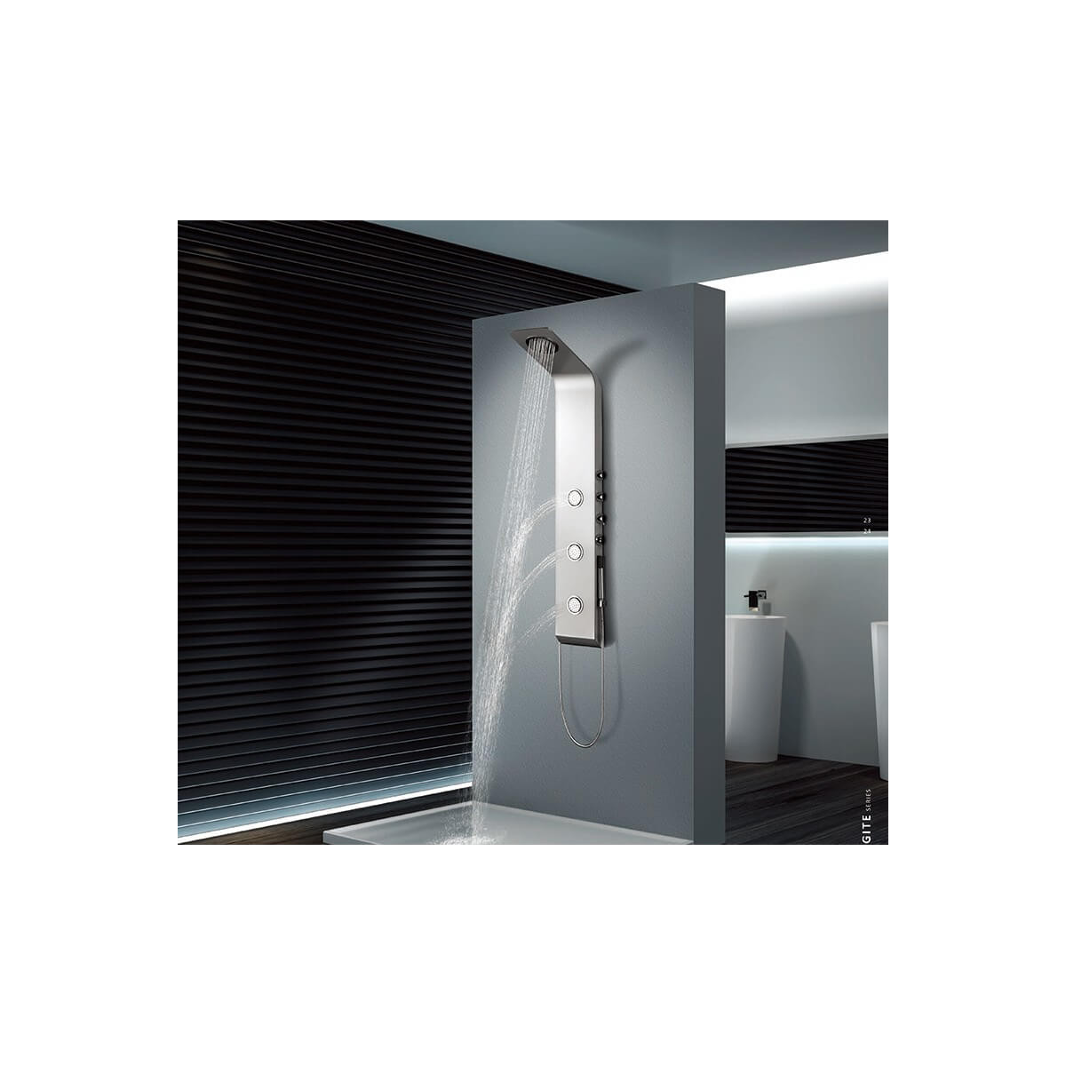 Colonna doccia spa (1400*220mm) Pannello in lega di alluminio SPESSORE-4mm