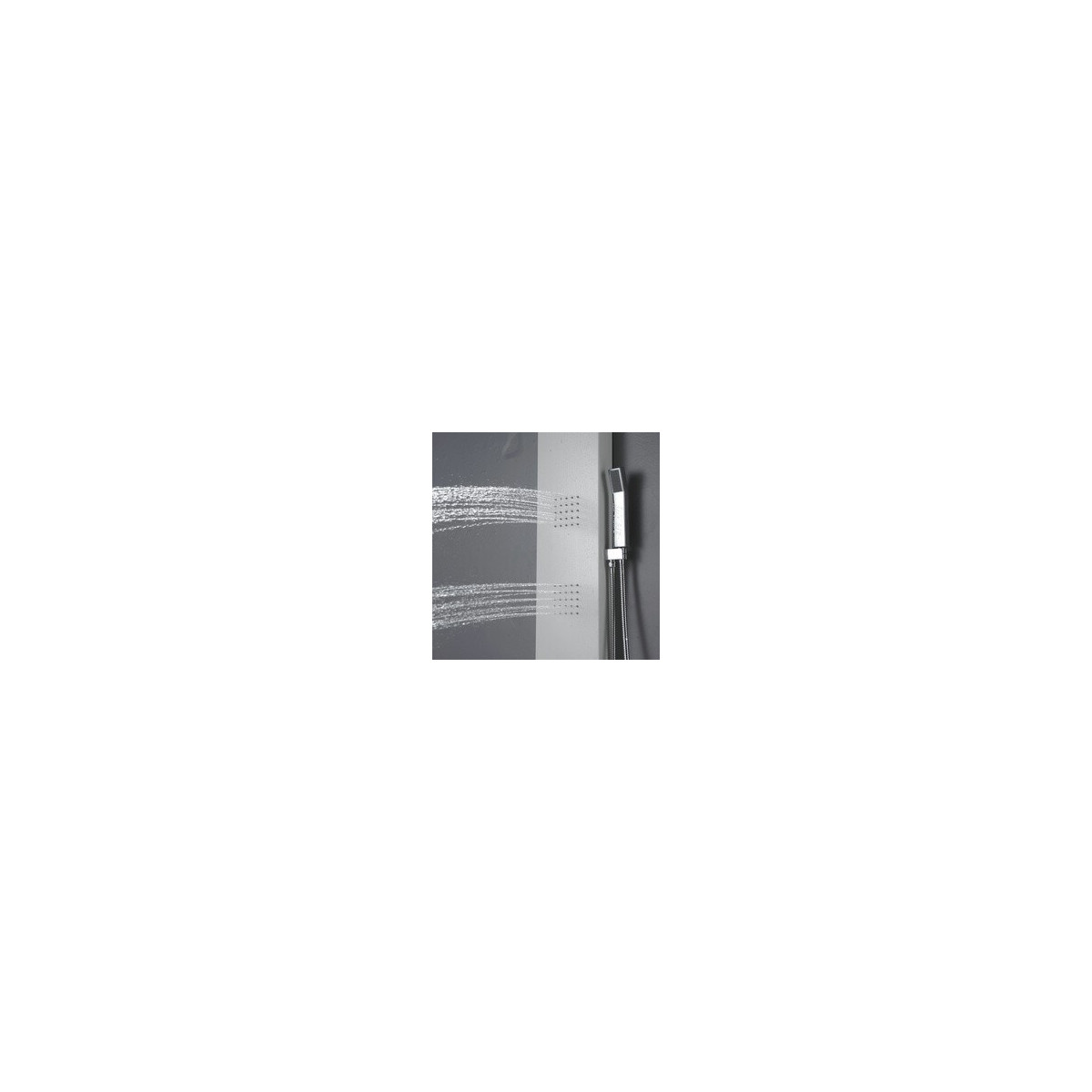 Aluminum alloy spa shower column 1500x200mm A125