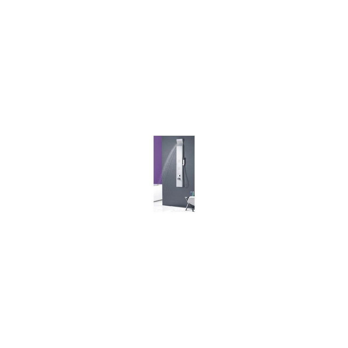 Colonna doccia spa in lega di alluminio 1500x200mm A125
