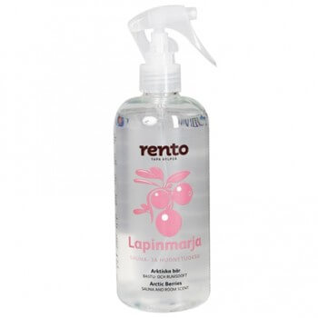 Essence "lapinmarja" with Arctic bays in sauna spray and RENTO parts (400ml)