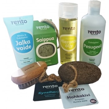 Pack Rento for sauna shower hammam body treatment