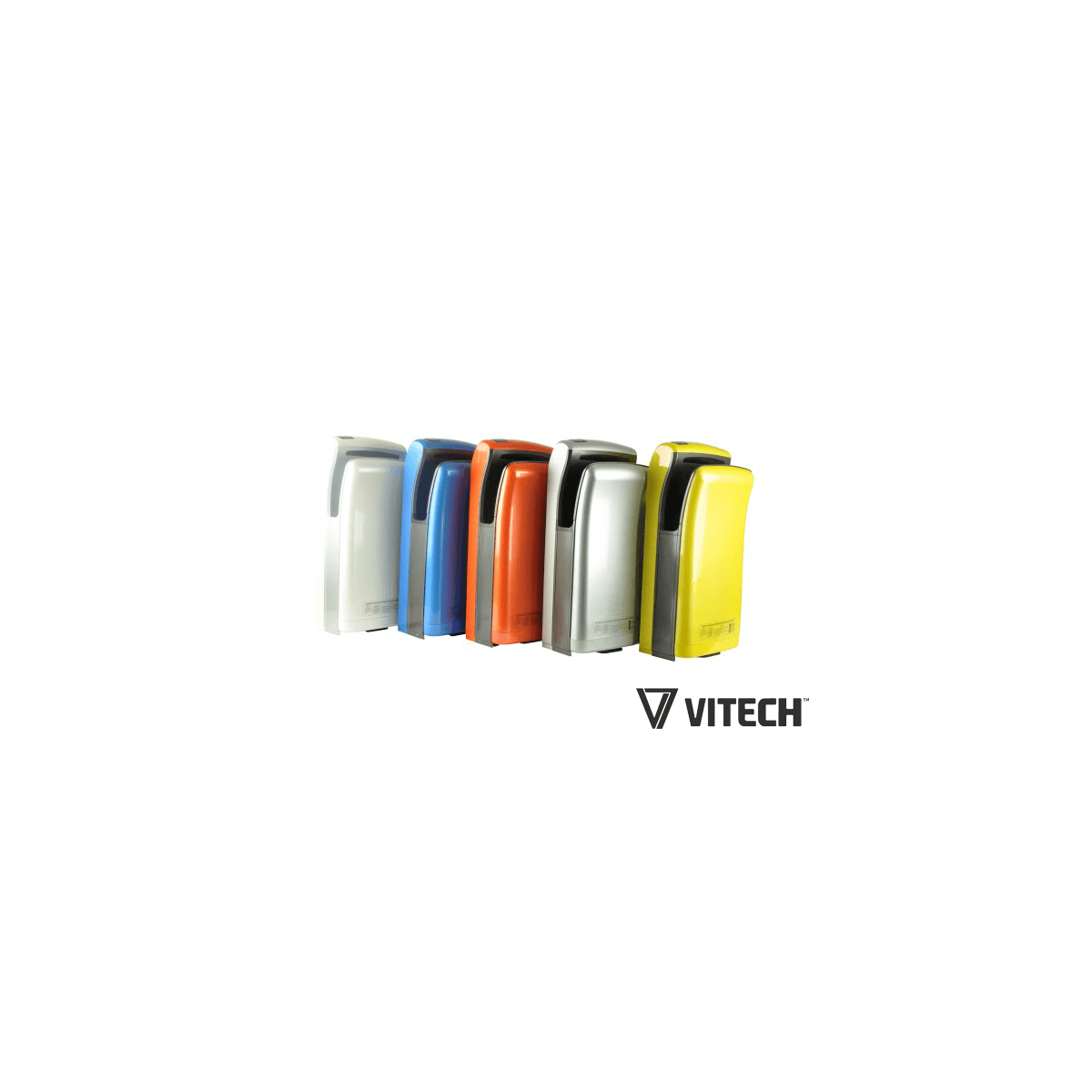 VITech automatische Hand Trockner dual Air-Jet weiß
