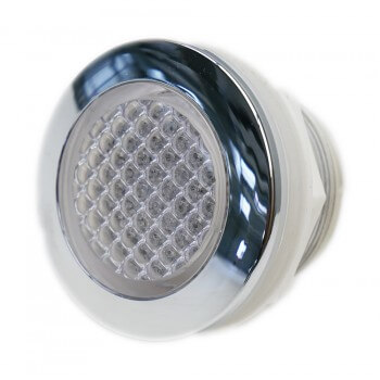 Spot RGB ip68 etanche encastrable 68mm + bouton de contrôle et transformateur pour hammam et salle de bain