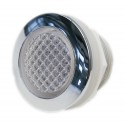 Foco empotrable RGB estanco IP68 + pulsador de control y transformador para hammam y baño
