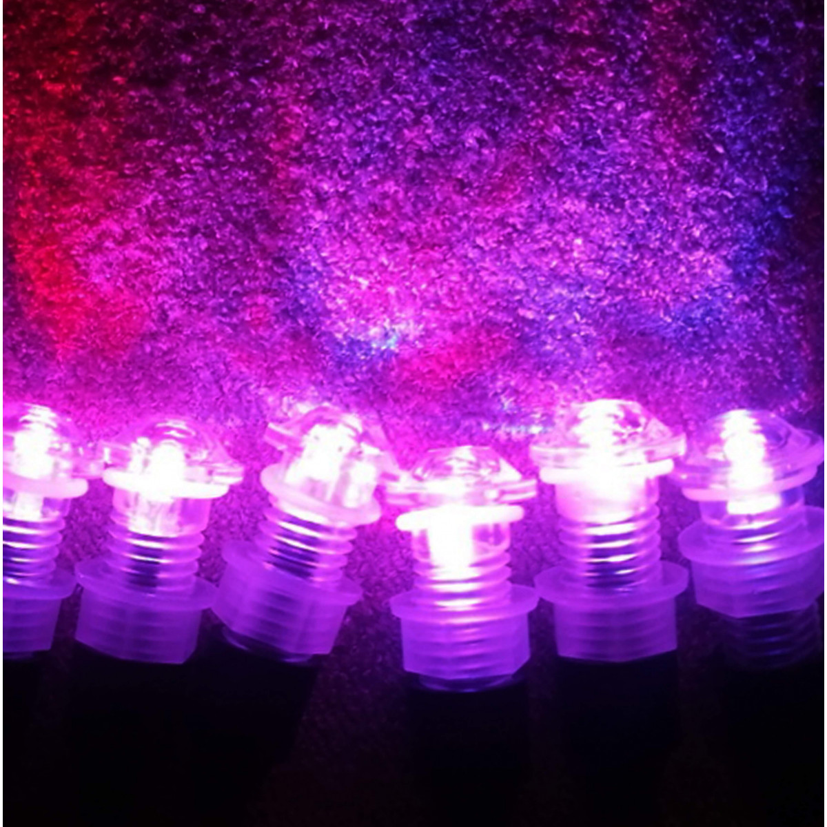 lot de 9 luminaires chromothérapie étanche ip 68 12V pour tous milieux humides
