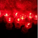 set di 9 luci per cromoterapia impermeabili IP 68 12V per tutti gli ambienti umidi