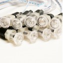 lot de 9 luminaires chromothérapie étanche ip 68 12V pour tous milieux humides