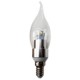 3 w E14 white LED bulb neutral flame shape