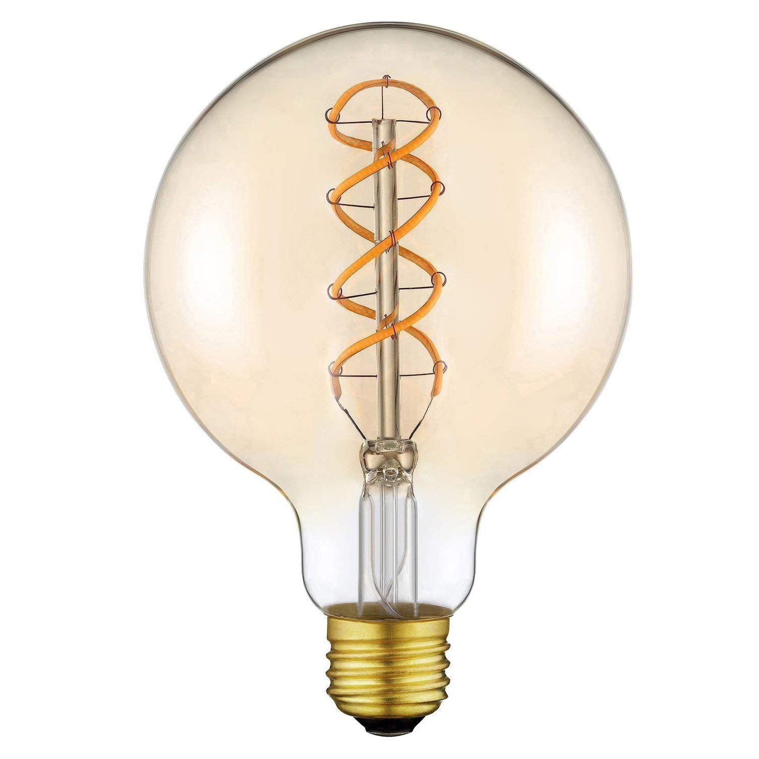 6er-set, Warmes Weiß-801 Edison Lampe E27 G80 4W Warmweiss Antike Filament LED Glühlampe Ideal für Loft Coffee Nostalgie Bar Restaurant Kitchen Lights. Edison Glühbirne 