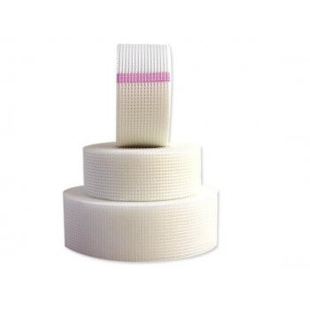Satz mit 3 Verstärkungsstreifen aus Glasfaser, 45 m lang (Breite 10 cm) für extrudierte Plattenverbindungen
