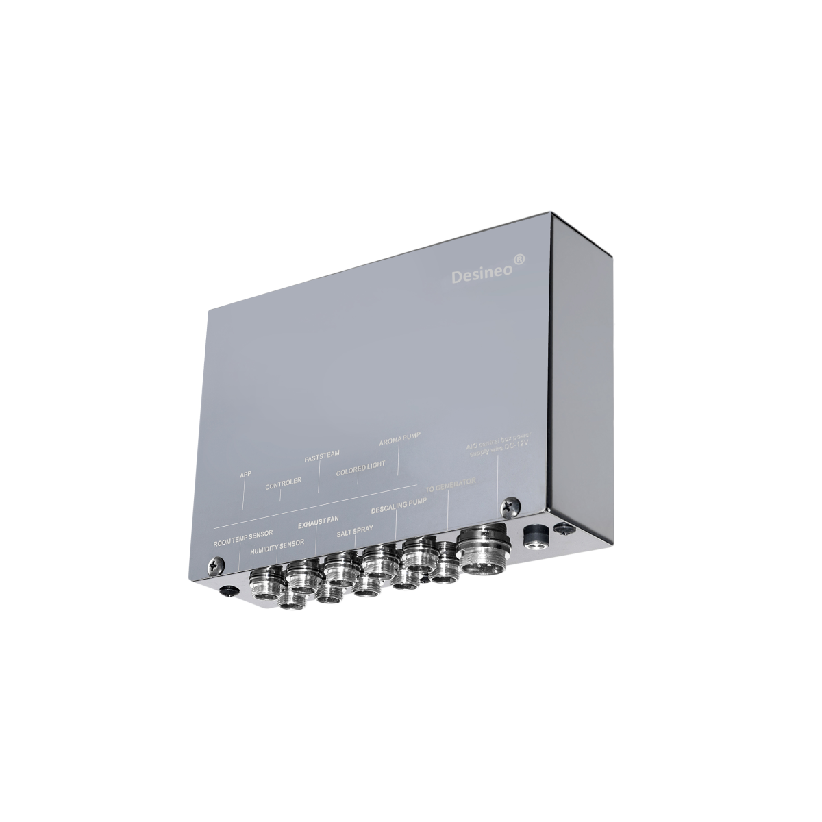 Generador de Vapor Para Hammam 4Kw Desineo Para Uso Profesional o Doméstico drenaje automático y posibles opciones