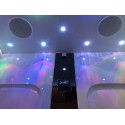 Schwangere Kit wasserdicht 2 x 80W mit Fernbedienung remote und entfernten zentralen SD Karte/Bluetooth/USB/FM