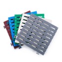 Sol anti-dérapant 1.2 m carré blanc (12 pièces) en pvc étanche pour tous milieux humides