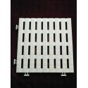 Sol anti-dérapant 1.2 m carré blanc (12 pièces) en pvc étanche pour tous milieux humides