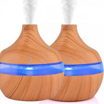 Pack of 2 to 300ml aromatherapy essential oil diffusers