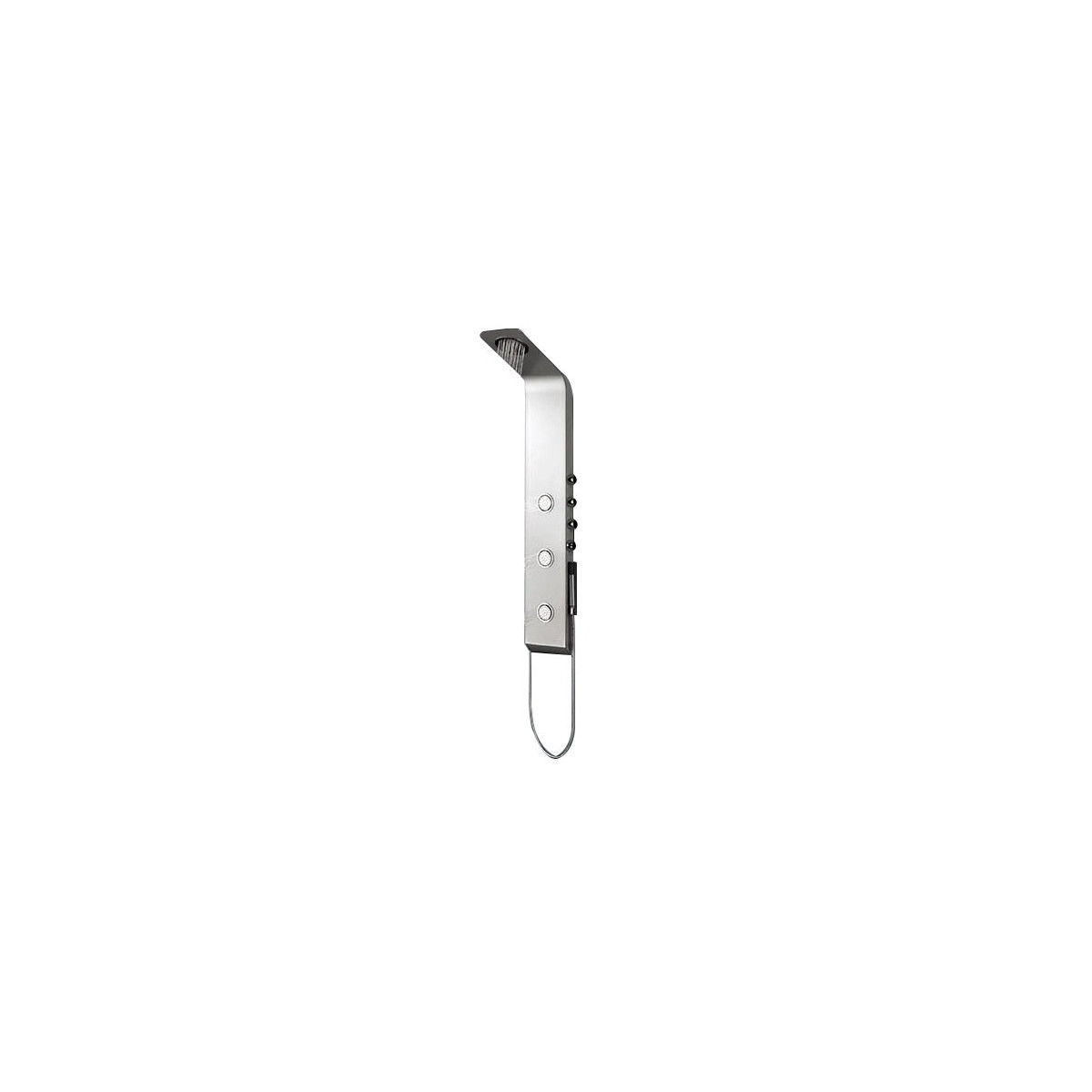Spa-Duschsäule (1400 x 220 mm). Platte aus Aluminiumlegierung, DICKE: 4 mm