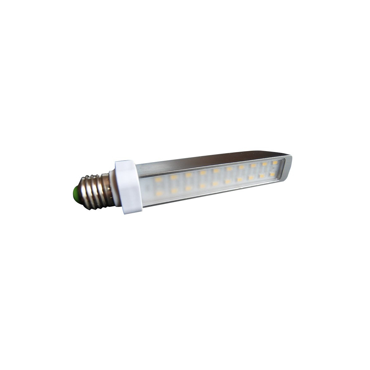 Lampadina Led E27 9w illuminazione piatta alluminio ultra economica Green Sensation