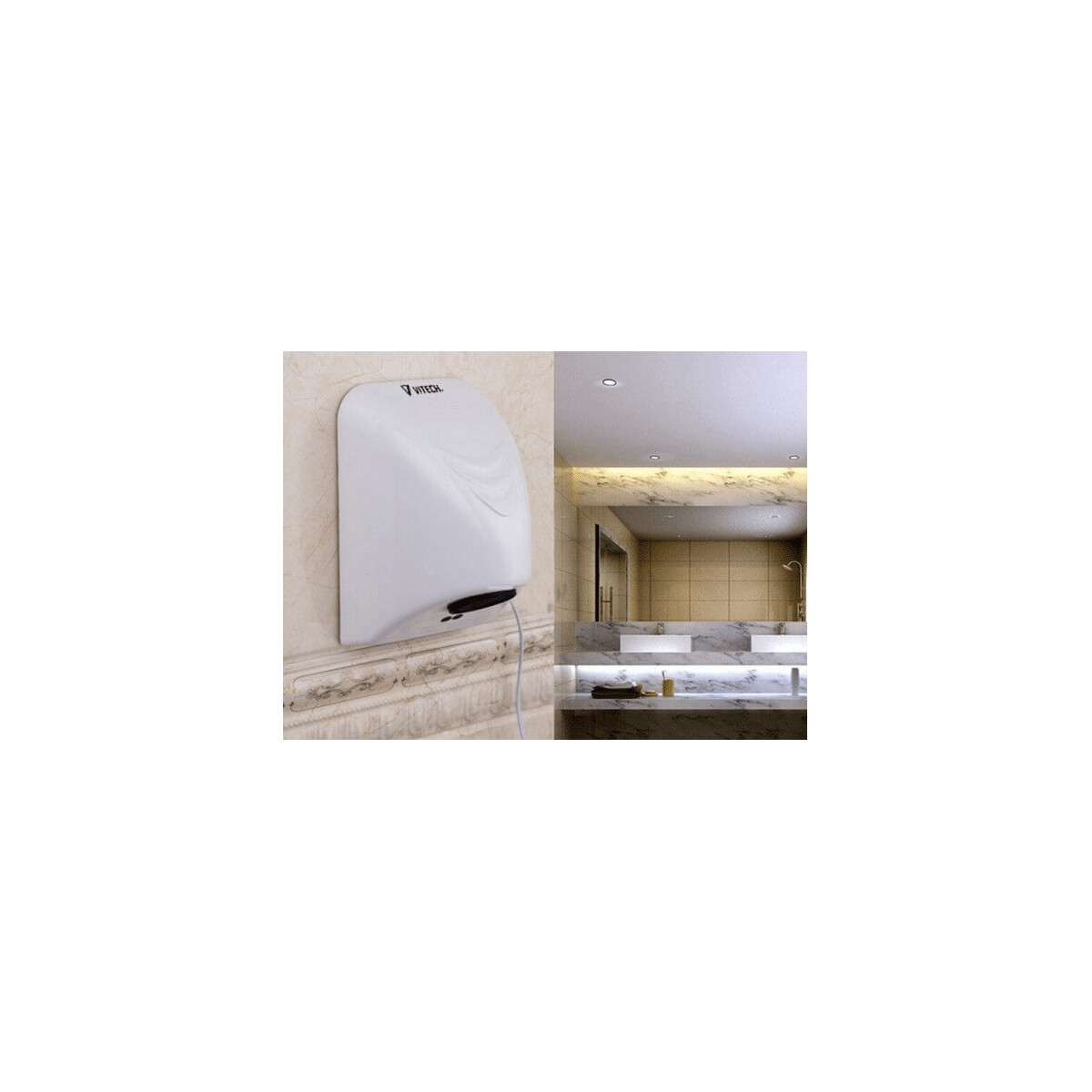 Las manos secas compacto infrarrojo de W de Vitech auto 14x21.5x16 cm 800
