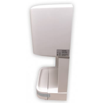 Hand dryer with tray drop Recovery white ABS VITECH