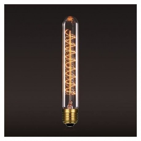 Ampoule vintage bulb Edison 40W E27 T9-185 à filament