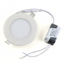Rundes LED-Einbaupanel 6 W Warmweiß 6 W 12 cm