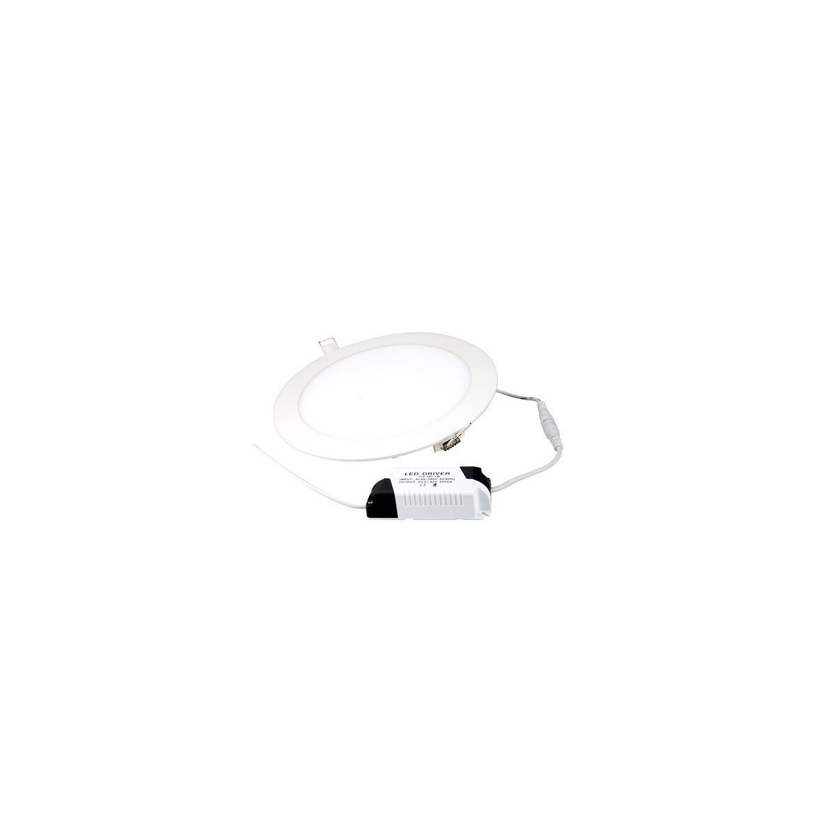 Rundes LED-Einbaupanel 6 W Warmweiß 6 W 12 cm