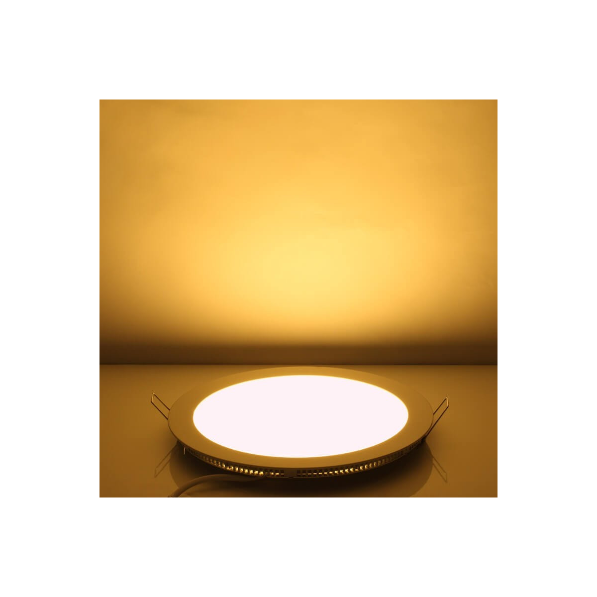 Rundes LED-Einbaupanel 6 W Warmweiß 6 W 12 cm