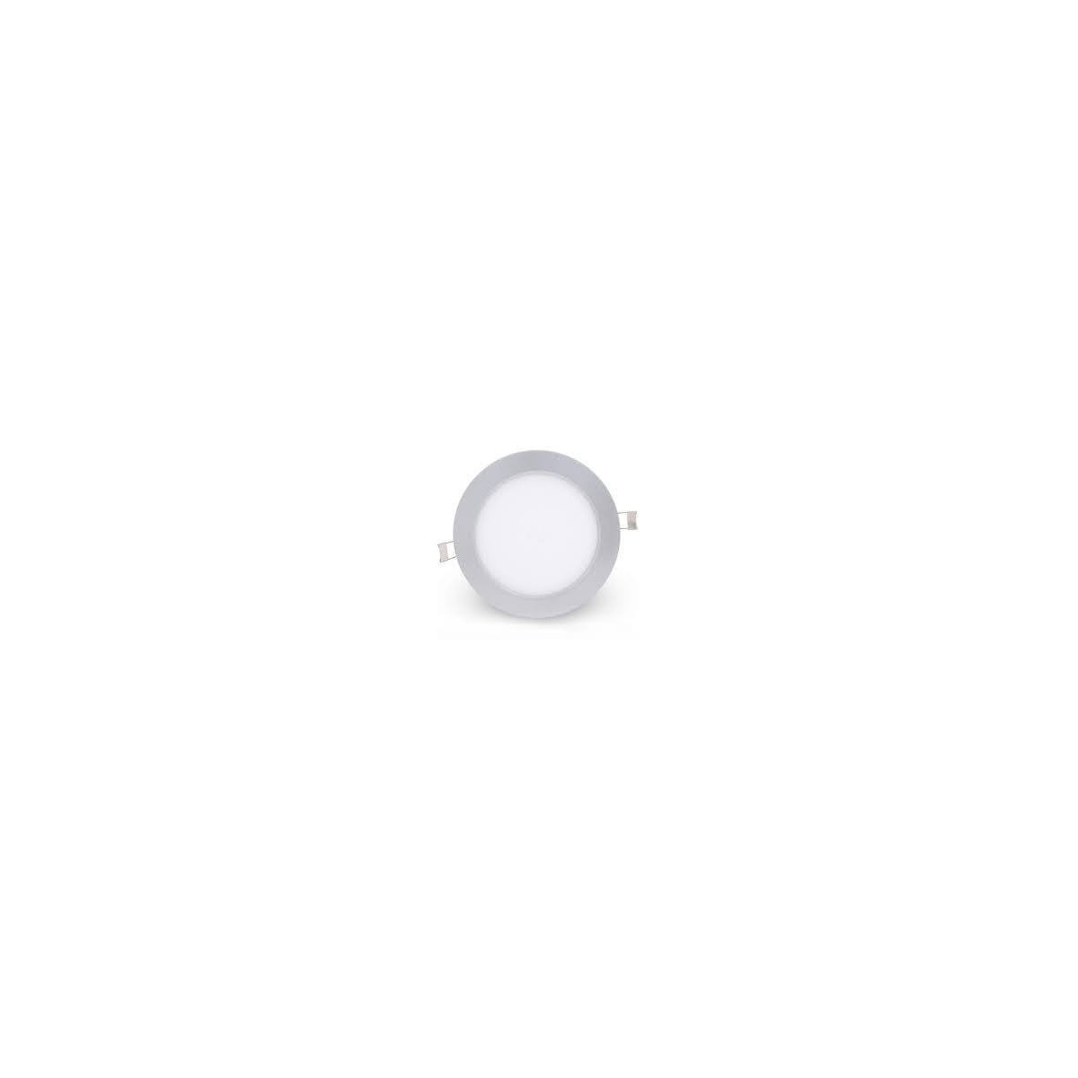 Panneau à LED encastrable rond 6w Blanc chaud 6W 12cm