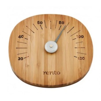 RENTO Bambusthermometer für Sauna