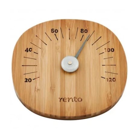 RENTO Bambusthermometer für Sauna