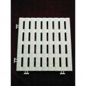 Sol anti-dérapant 1.2 m carré blanc (12 pièces) en pvc étanche pour tous milieux humides