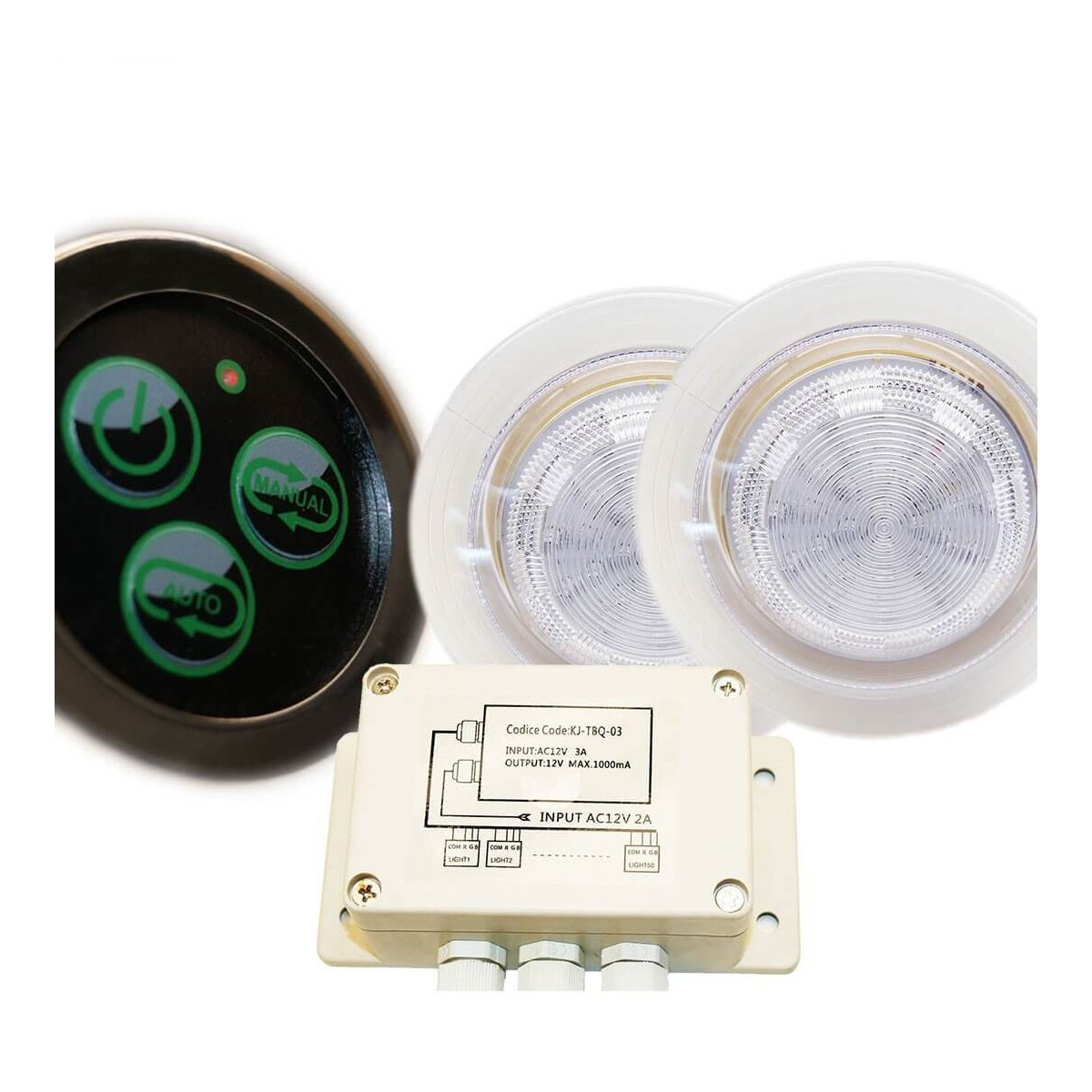[à composer] kit de iluminación de color impermeable ip68