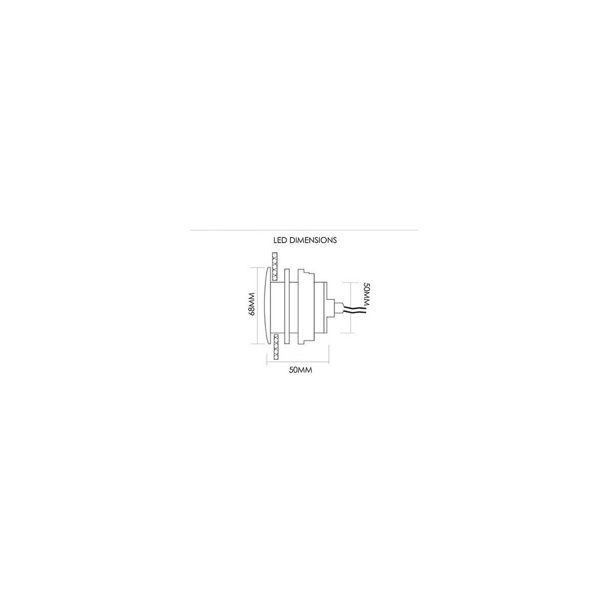 [à composer] kit de iluminación de color impermeable ip68