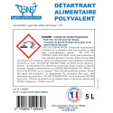 Détartrant express 5 Litres acide phosphorique alimentaire pour générateur de vapeur et cafetière, lave vaisselle etc