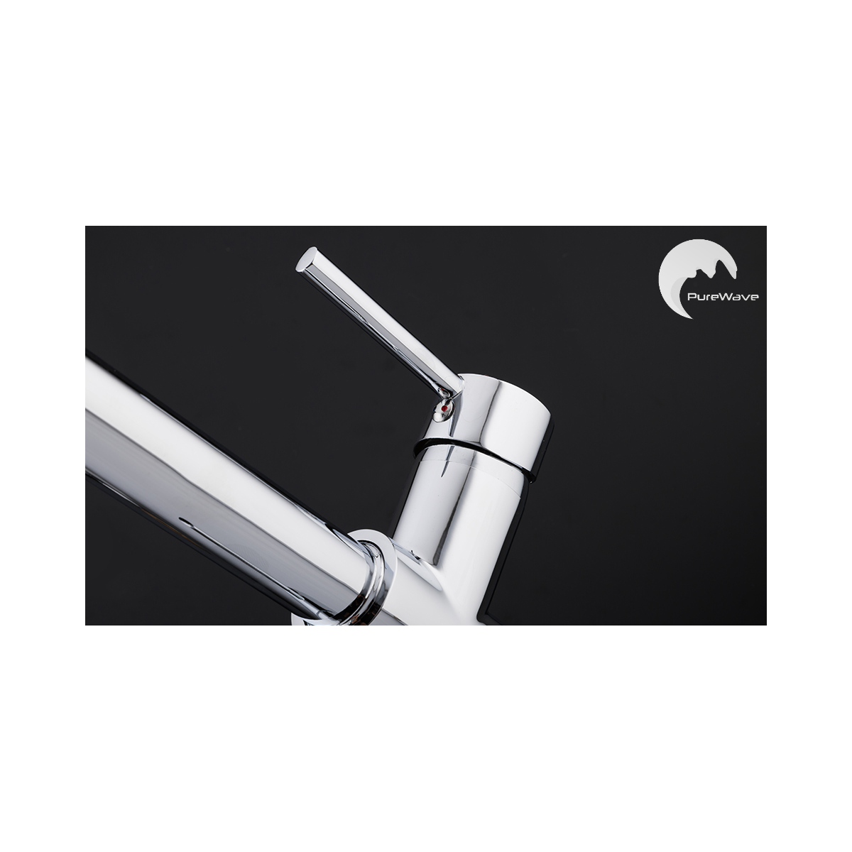 Mitigeur d'Evier de Cuisine 3 voies - Raccordement eau froide/chaude/filtrée - PUREWAVE