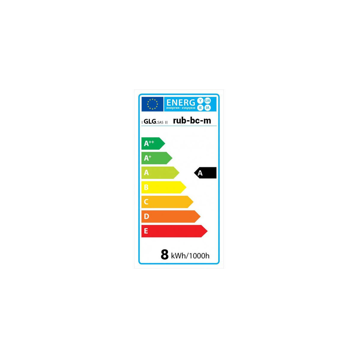 [220V] Tira LED COB blanca cálida impermeable de 10 metros 220V por metro para iluminación interior/exterior