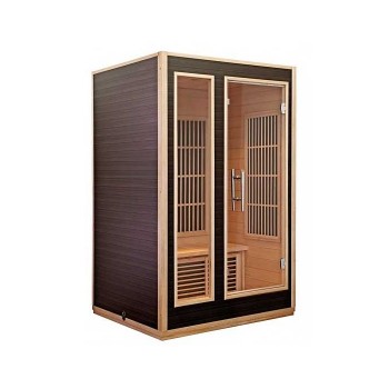 Sauna infrarouge harvia 90x90x191 cm compact haut de gamme