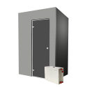Kit de construction cabine Hammam complet