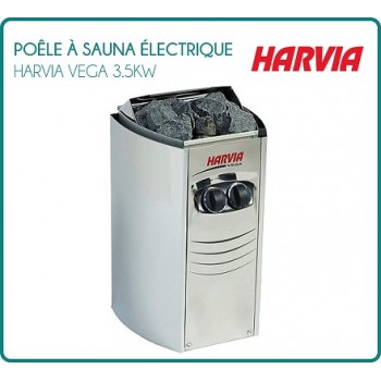 RENOVIERT - HARVIA VEGA kompakter elektrischer Saunaofen mit 3,5 kW