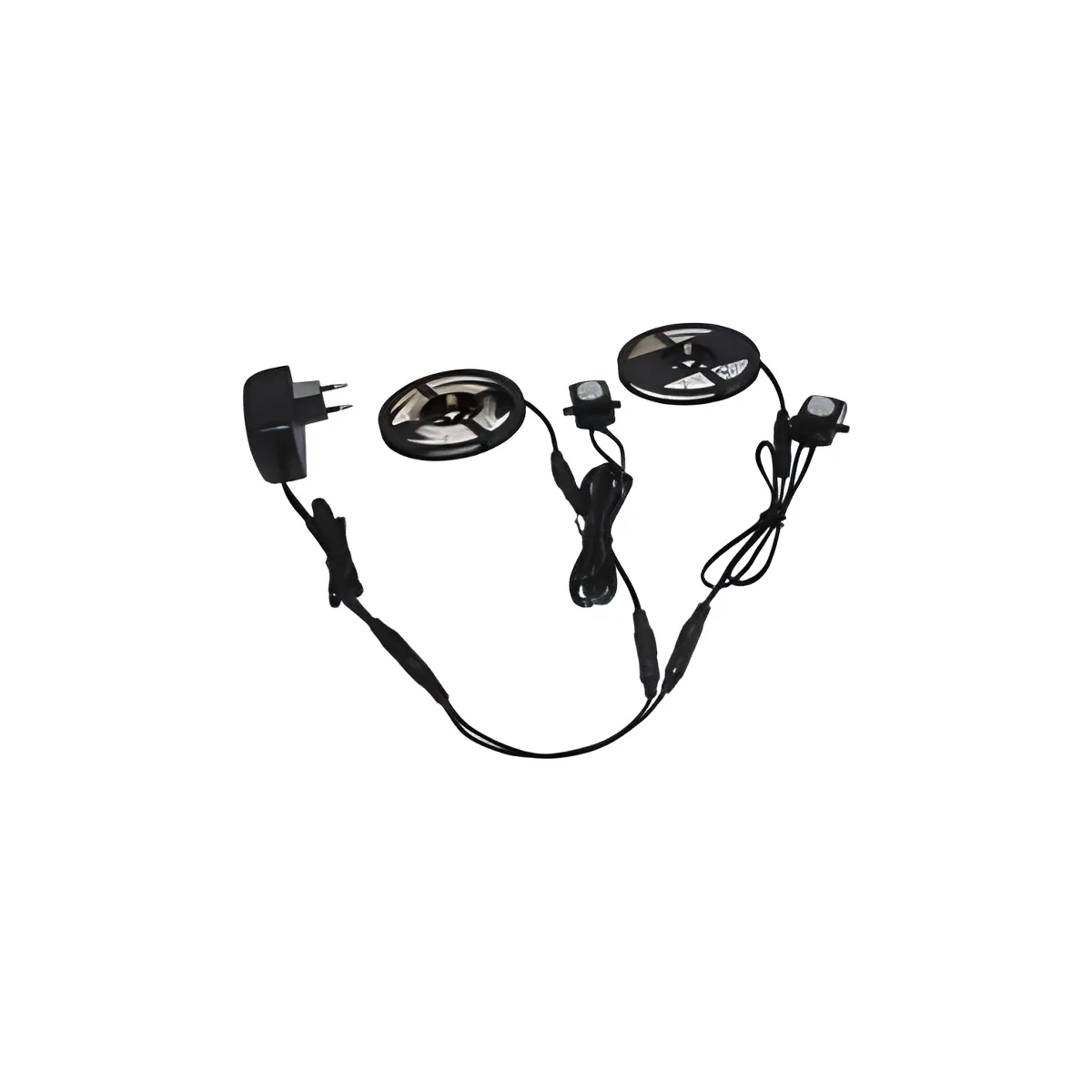 Lot de 2 systèmes d'éclairage sécurité led avec capteur de mouvement